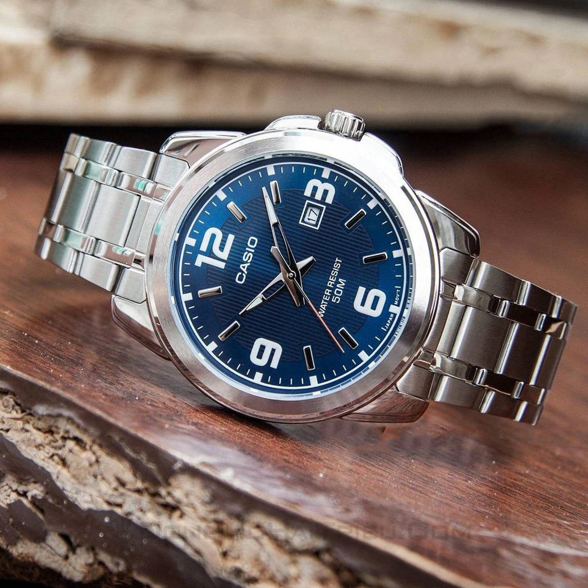 Мъжки аналогов часовник Casio - Casio Collection - MTP-1314D-2AVDF