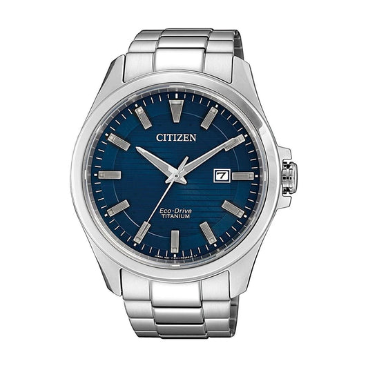 Мъжки аналогов часовник Citizen Eco-Drive Super Titanium - BM7470-84L