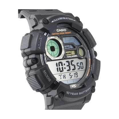 Мъжки дигитален часовник Casio Fishing Gear - WS-1500H-1AVEF