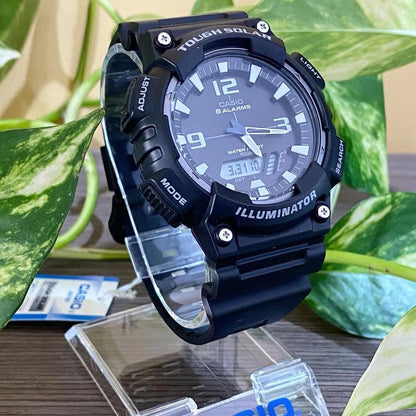 Мъжки дигитален часовник Casio Solar - Casio Collection - AQ-S810W-1AVDF