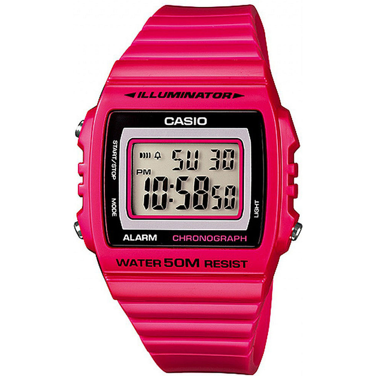 Дамски дигитален часовник Casio - W-215H-4AVDF
