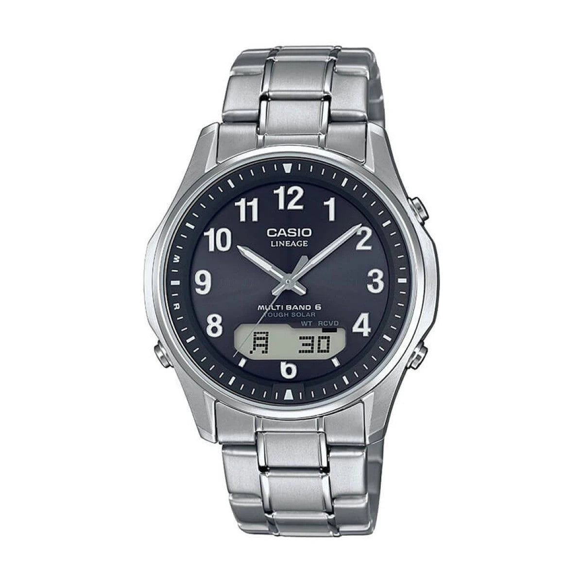 Мъжки часовник Casio Wave Ceptor Solar - LCW-M100TSE-1A2ER