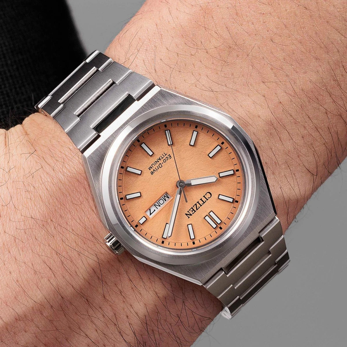 Мъжки часовник Citizen Eco-Drive Titanium  - AW0130-85ZE