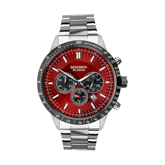 Мъжки аналогов часовник Sekonda Chronograph - S-1914.00
