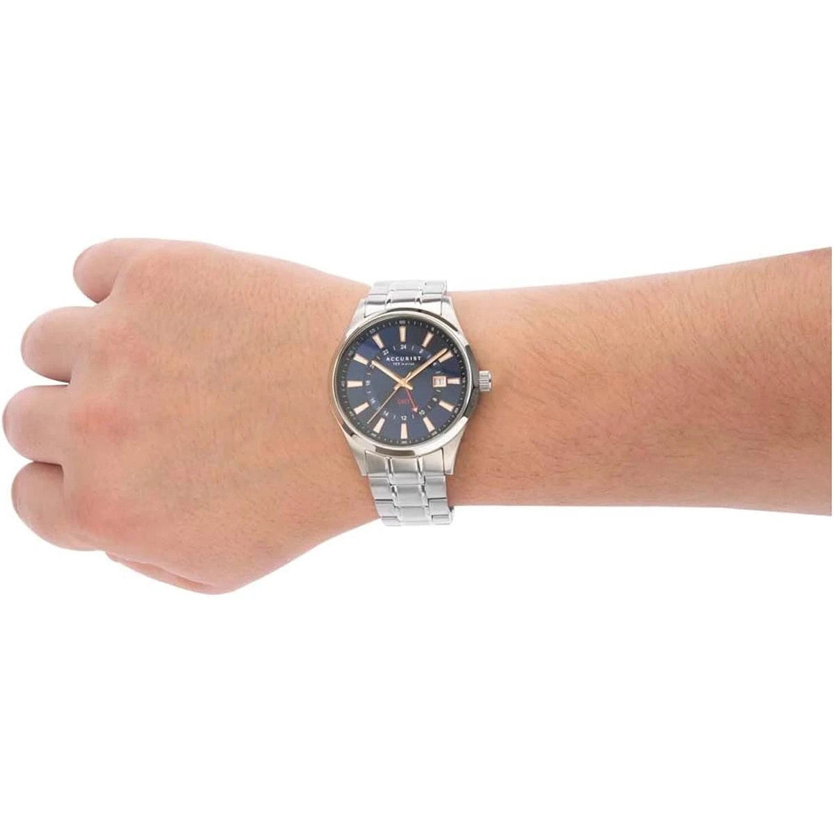 Мъжки аналогов часовник Accurist Classic GMT - A-7340