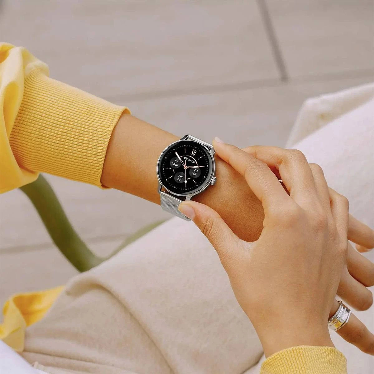 Дамски смарт часовник Sekonda Flex Plus - S-40664.00