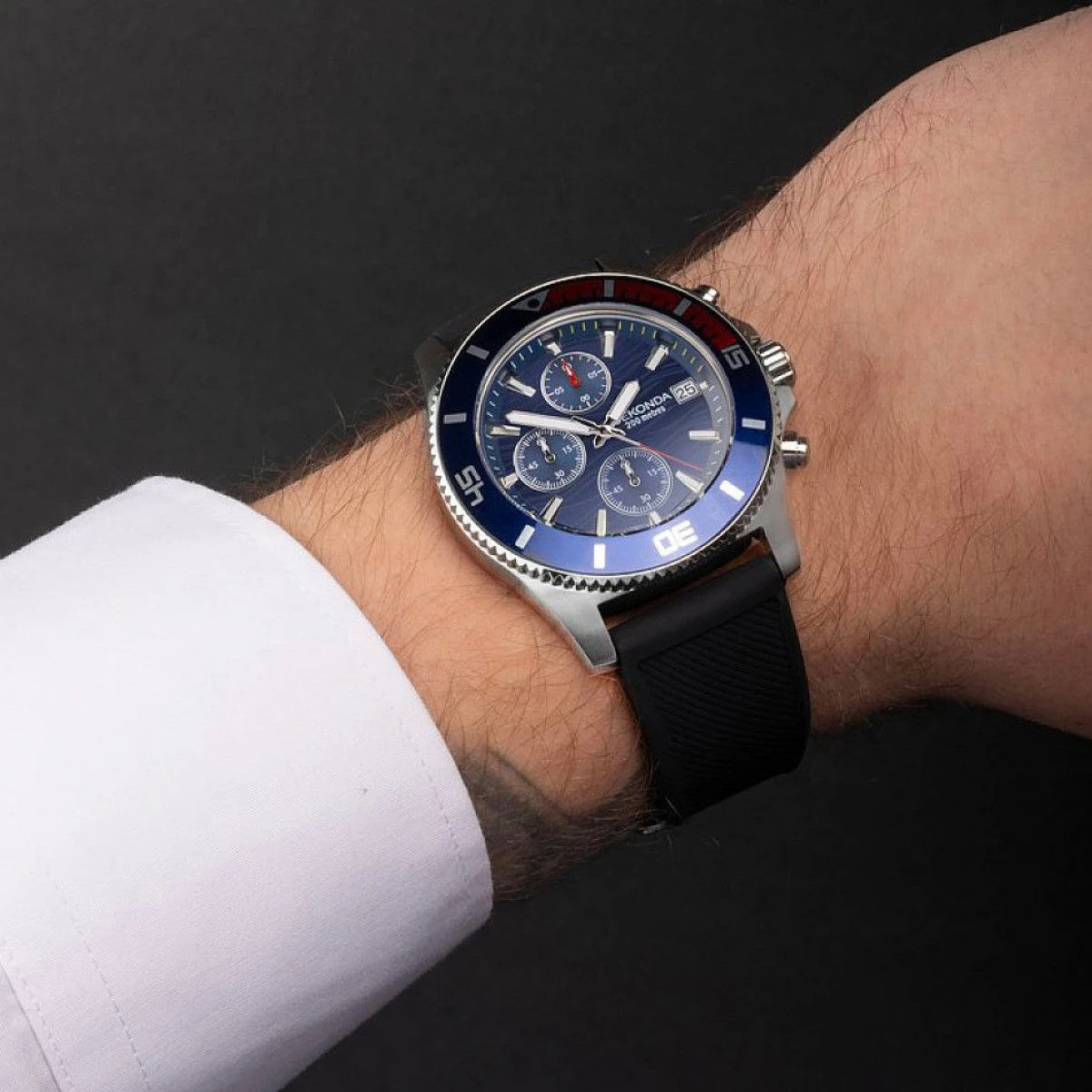 Мъжки аналогов часовник Sekonda Pacific Wave Chronograph - S-30114.00