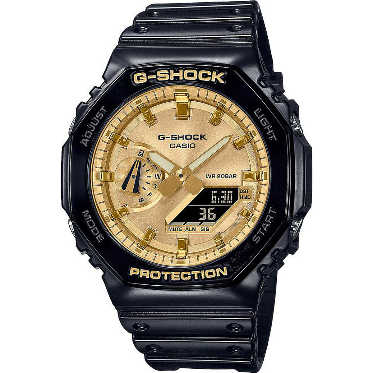 Мъжки часовник Casio G-Shock - GA-2100GB-1AER