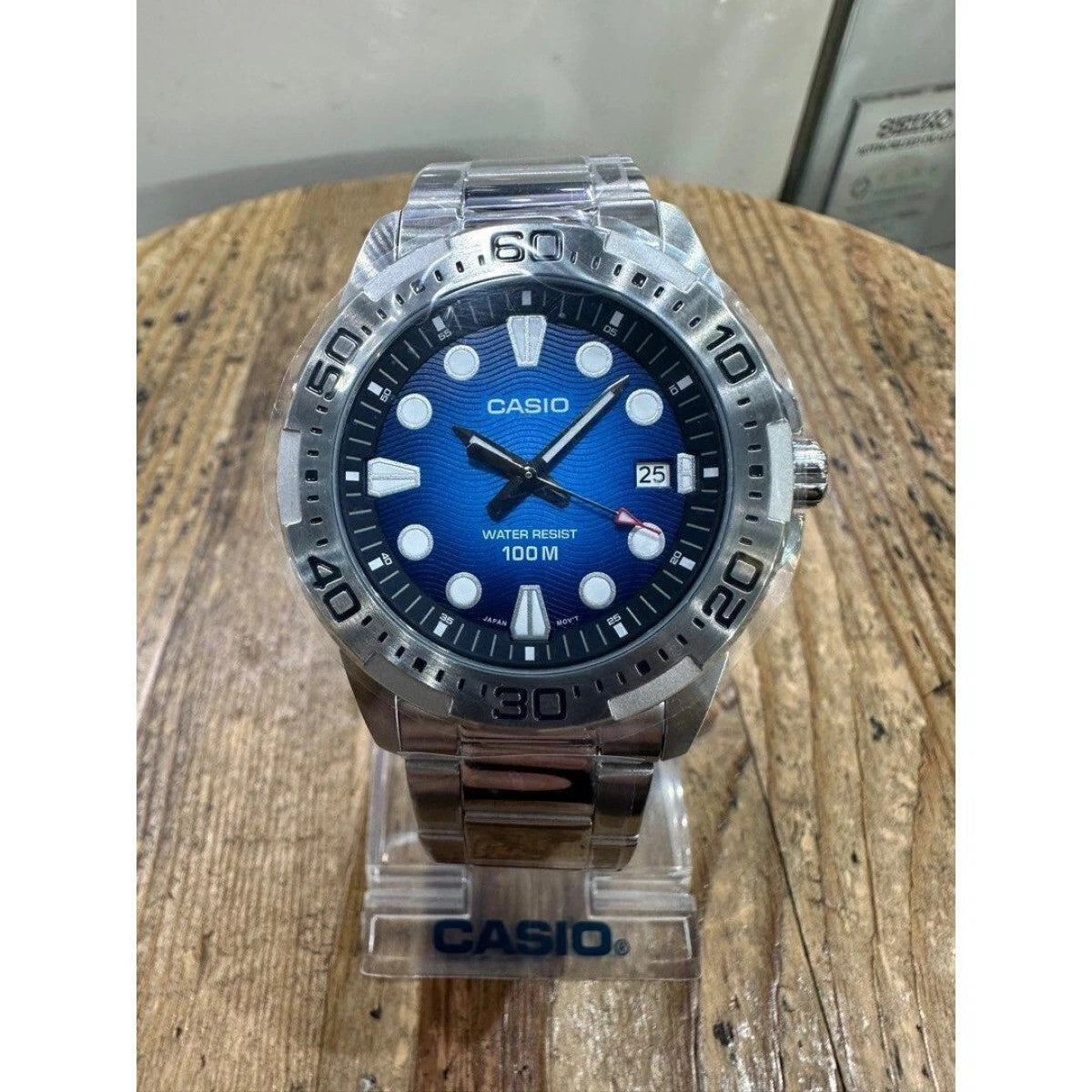 Мъжки аналогов часовник Casio - MTD-140D-2AVDF