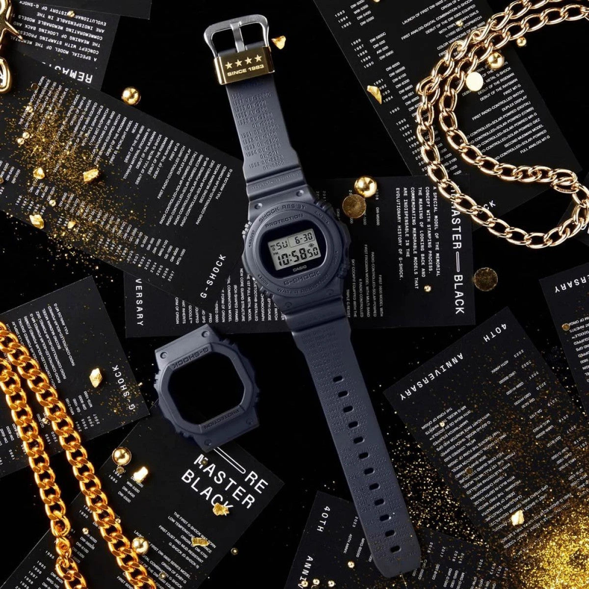 Мъжки часовник Casio G-Shock Re-Masterpiece 40th Anniversary - DWE-5657RE-1ER