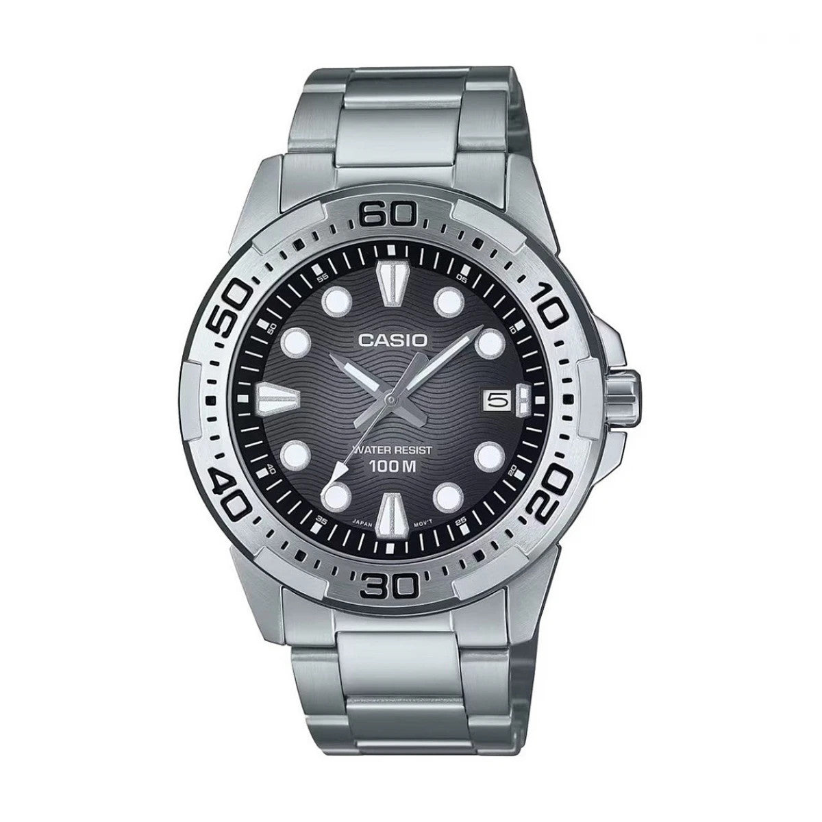 Мъжки аналогов часовник Casio - MTD-140D-1AVDF