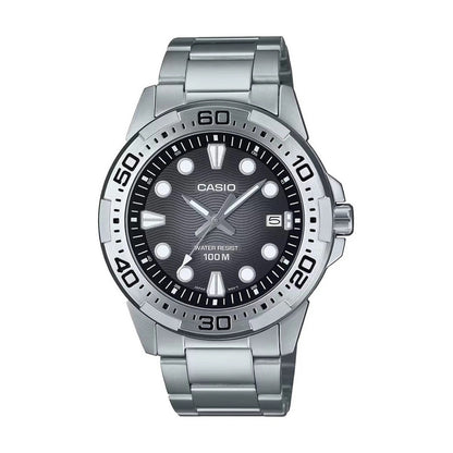 Мъжки аналогов часовник Casio - MTD-140D-1AVDF