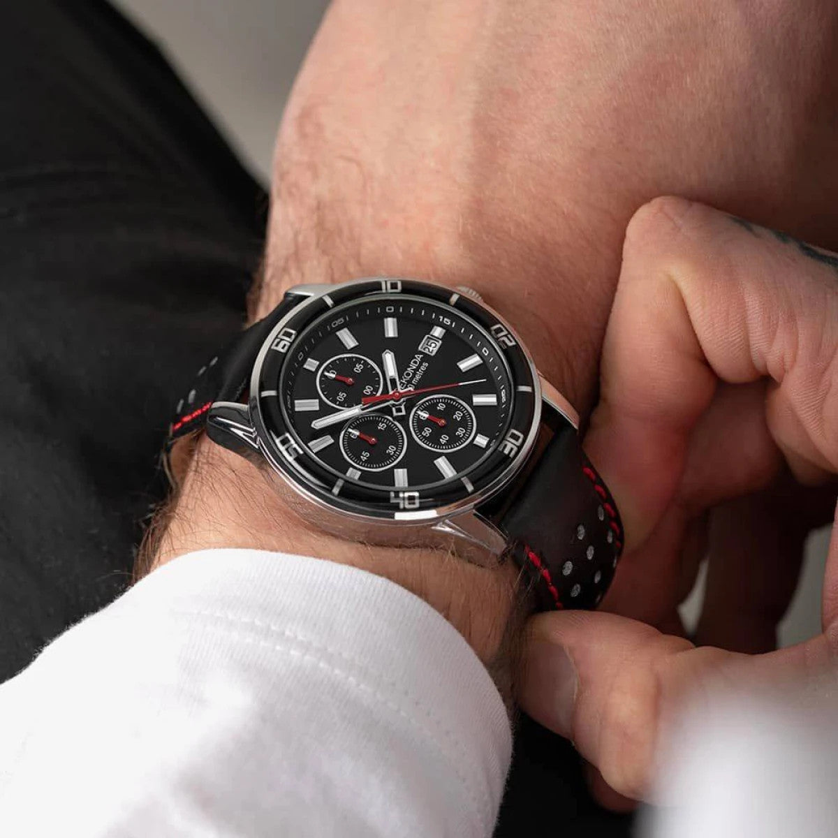 Мъжки часовник Sekonda Midnight Chronograph - S-30206.00