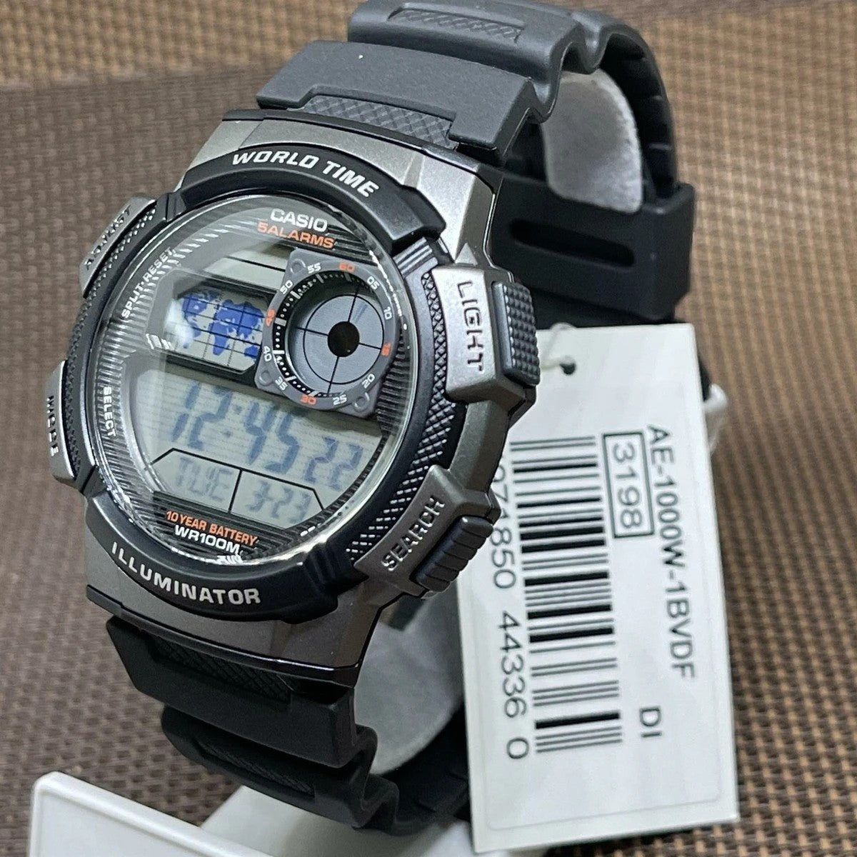 Мъжки часовник CASIO - AE-1000W-1BVEF