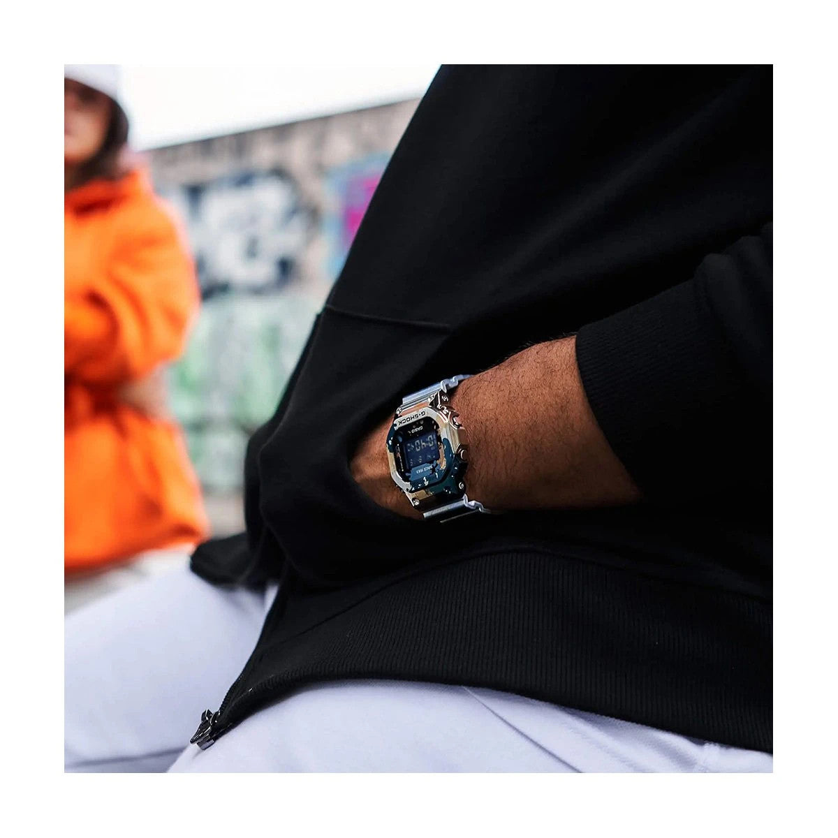 Мъжки часовник Casio G-Shock Street Spirit Graffiti - GM-5600SS-1ER