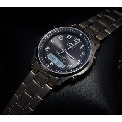 Мъжки часовник Casio Wave Ceptor Solar - LCW-M100TSE-1A2ER