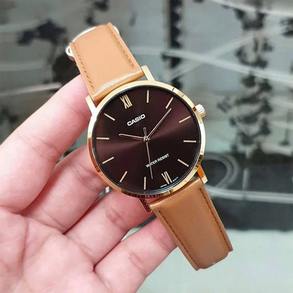 Мъжки аналогов часовник Casio - Casio Collection - MTP-VT01GL-5BUDF