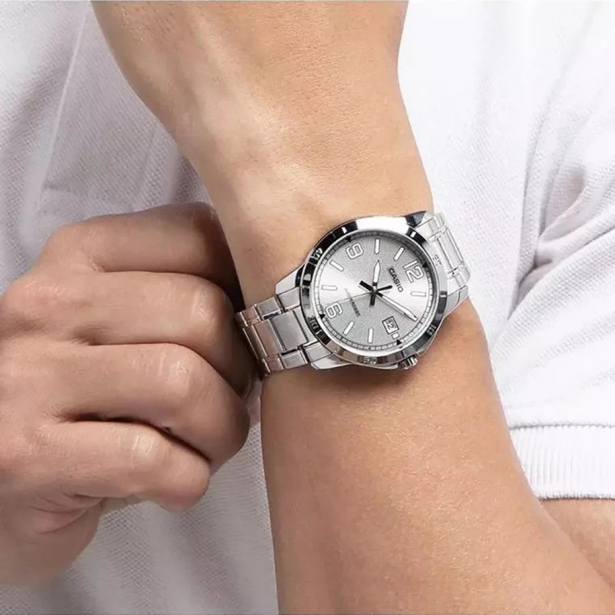 Мъжки аналогов часовник Casio - MTP-V004D-7B2UDF