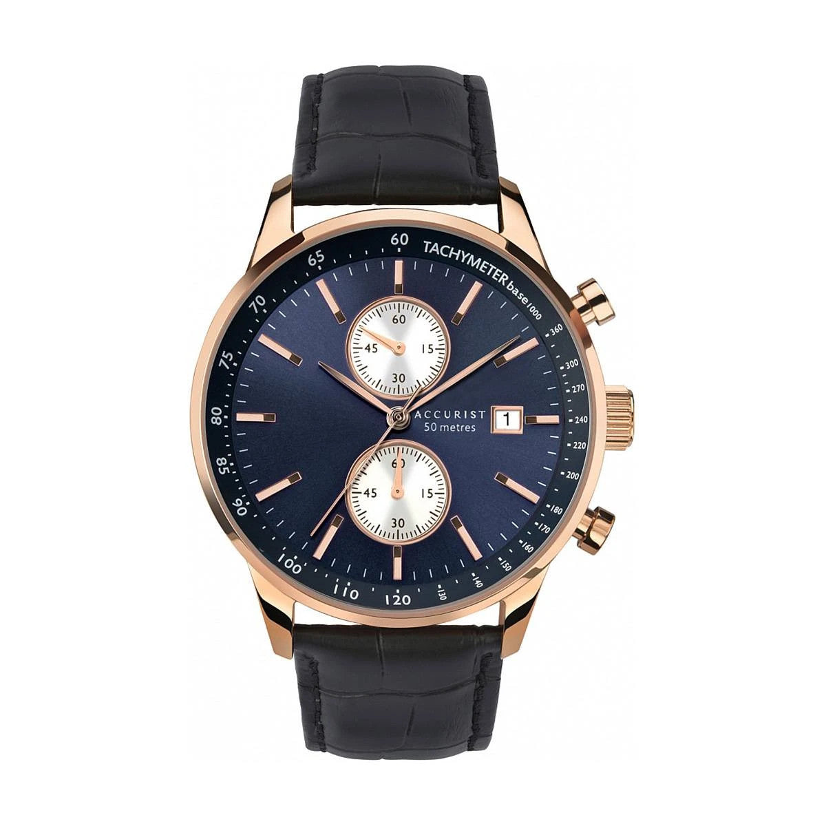 Мъжки аналогов часовник Accurist Chronograph - A-7251