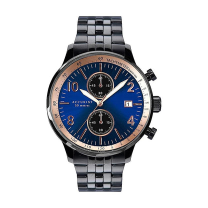 Мъжки аналогов часовник Accurist Chronograph - A-7379