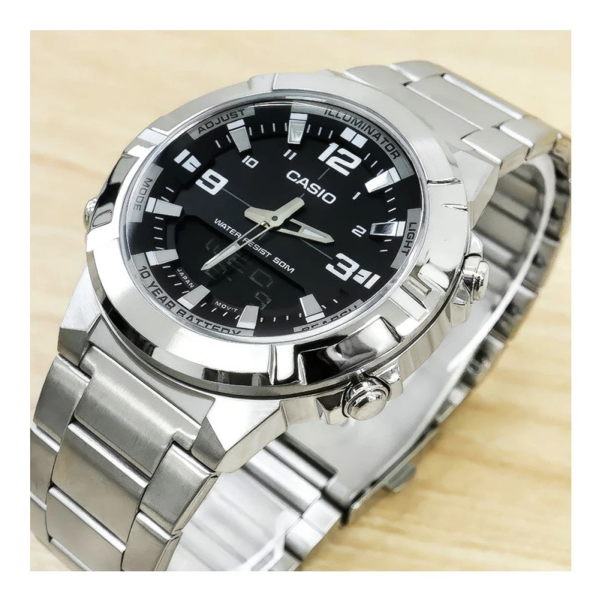 Мъжки часовник Casio - AMW-870D-1AVDF
