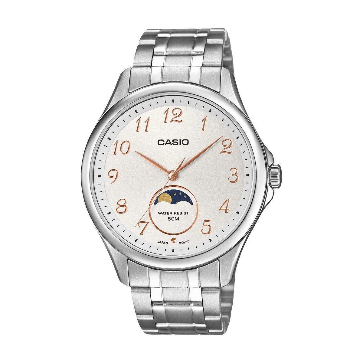 Мъжки аналогов часовник Casio Moon Phase - MTP-M110D-7AVDF