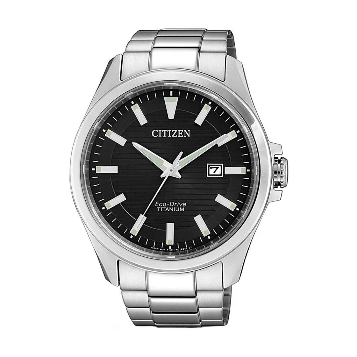Мъжки аналогов часовник Citizen Eco-Drive Super Titanium - BM7470-84E