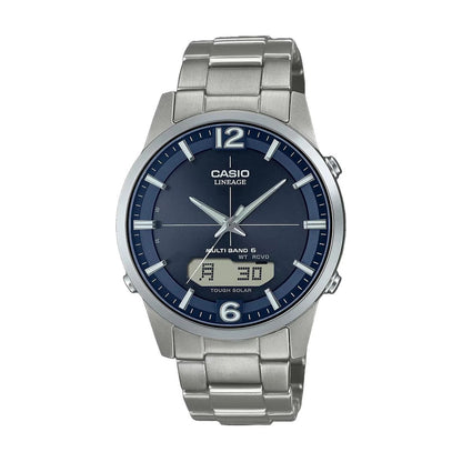 Мъжки часовник Casio Lineage Wace Ceptor Solar Titanium - LCW-M170TD-2AER