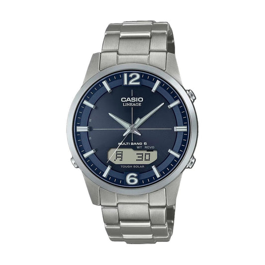 Мъжки часовник Casio Lineage Wace Ceptor Solar Titanium - LCW-M170TD-2AER