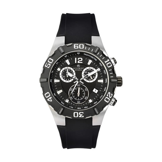 Мъжки аналогов часовник Accurist Chronograph - A-7253
