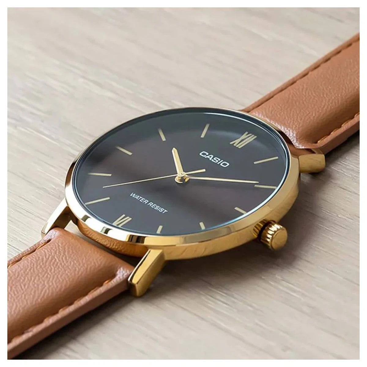 Мъжки аналогов часовник Casio - Casio Collection - MTP-VT01GL-5BUDF