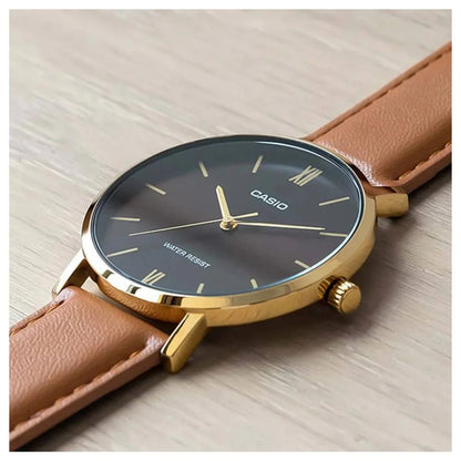 Мъжки аналогов часовник Casio - Casio Collection - MTP-VT01GL-5BUDF