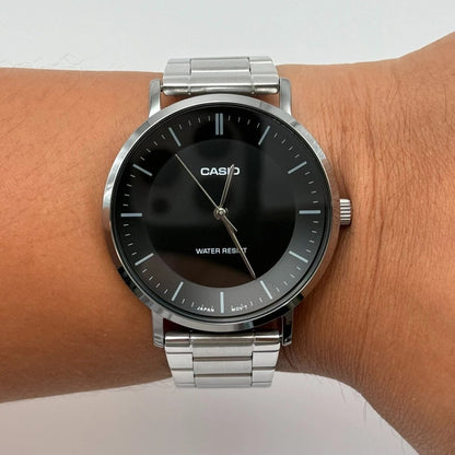 Мъжки аналогов часовник Casio - Casio Collection - MTP-VT04D-1EDF