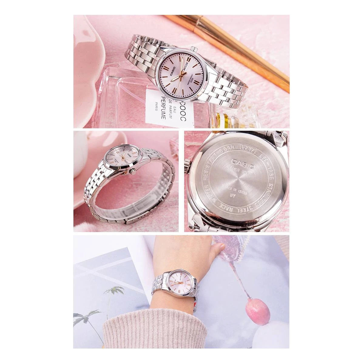Дамски аналогов часовник Casio - Casio Collection - LTP-1335D-4AVDF