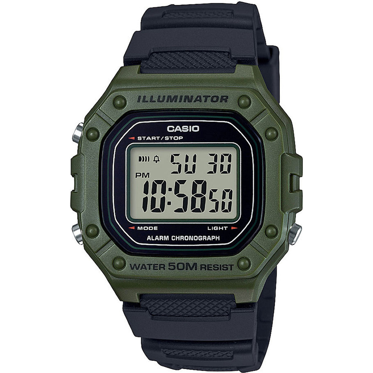 Мъжки часовник CASIO - W-218H-3AVEF
