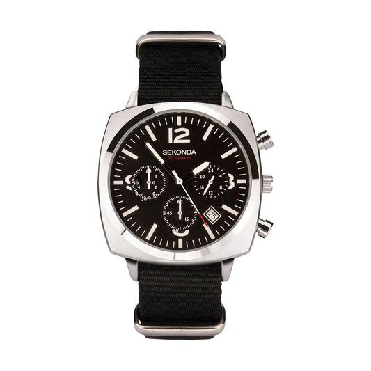Мъжки аналогов часовник Sekonda Airborne Chronograph - S-1989.00