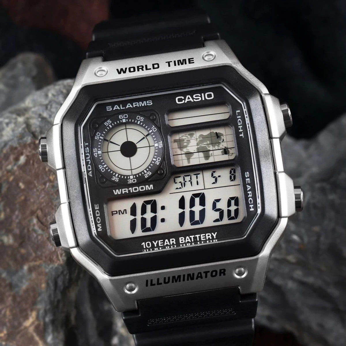 Мъжки часовник Casio - AE-1200WH-1CVEF