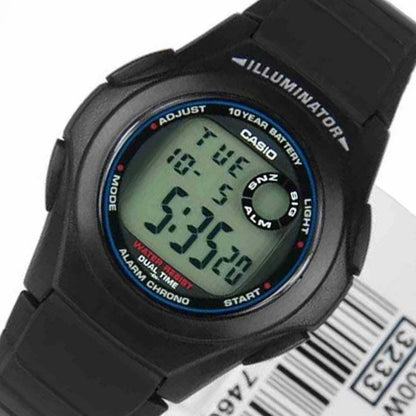 Мъжки дигитален часовник Casio - Casio Collection - F-200W-1ADF