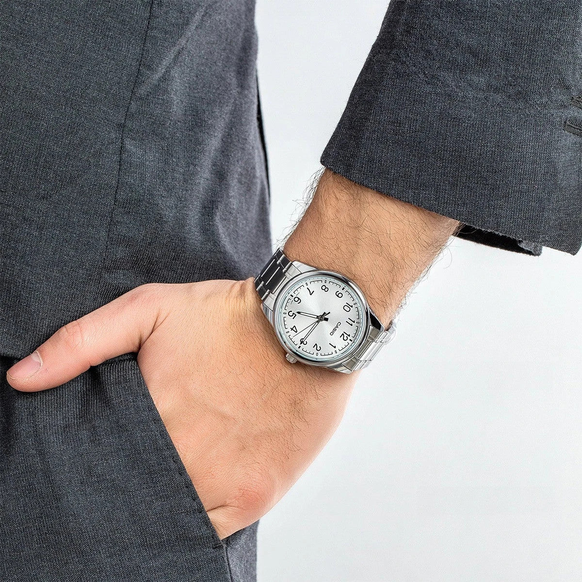 Мъжки аналогов часовник Casio - Casio Collection - MTP-V005D-7B4UDF