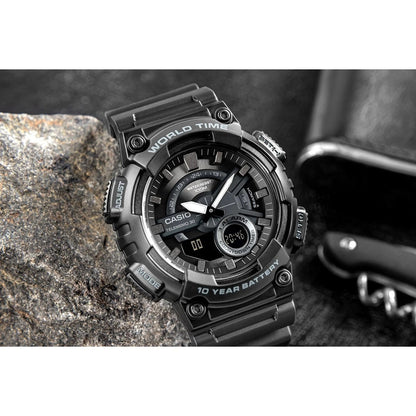 Мъжки дигитален часовник Casio - AEQ-110W-1BVDF