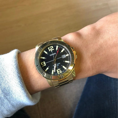 Мъжки аналогов часовник Casio - MTP-VD01G-1BVUDF