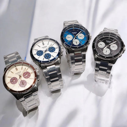 Мъжки аналогов часовник Casio - Casio Collection - MTP-1374D-5A2VDF