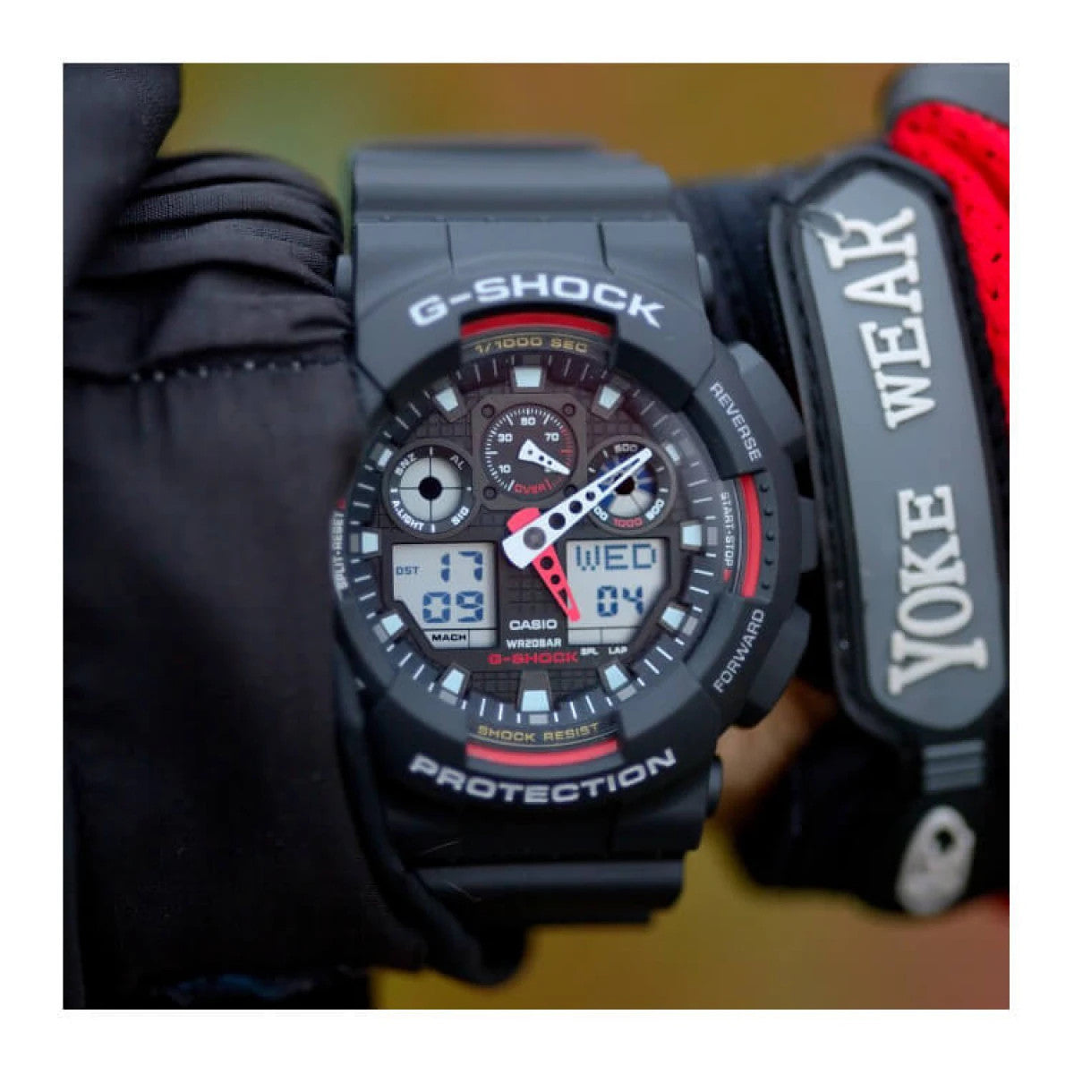 Мъжки часовник CASIO G-SHOCK - GA-100-1A4ER