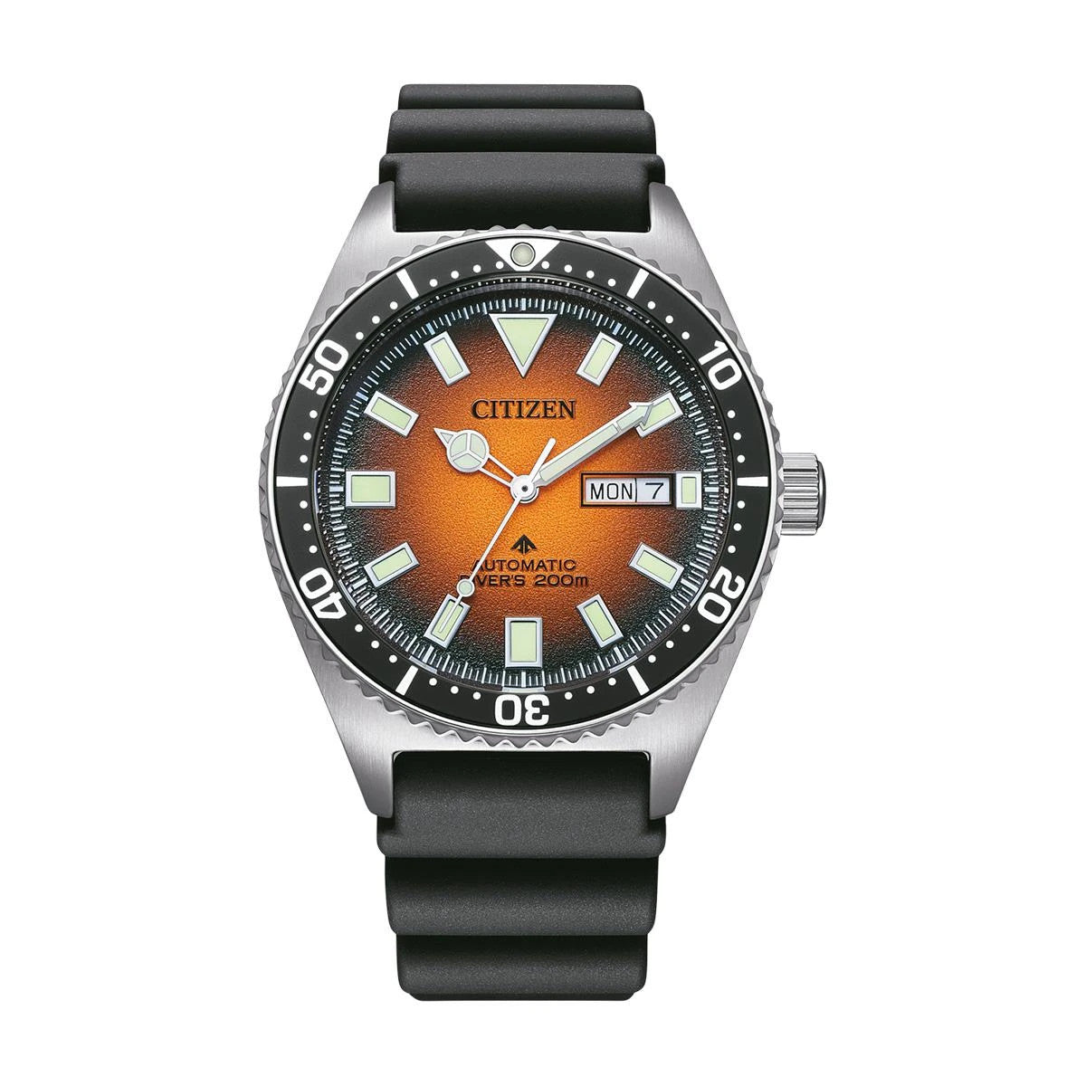 Мъжки часовник Citizen Automatic Diver Challenge - NY0120-01ZE