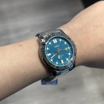Мъжки аналогов часовник Casio - Casio Collection - MTP-VD01D-3E2VUDF