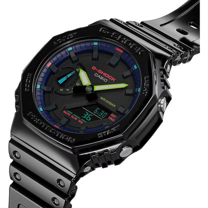 Мъжки часовник Casio G-Shock RGB Series - GA-2100RGB-1AER