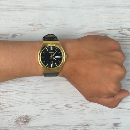 Мъжки аналогов часовник Casio - Casio Collection - MTP-E735GL-1AVDF