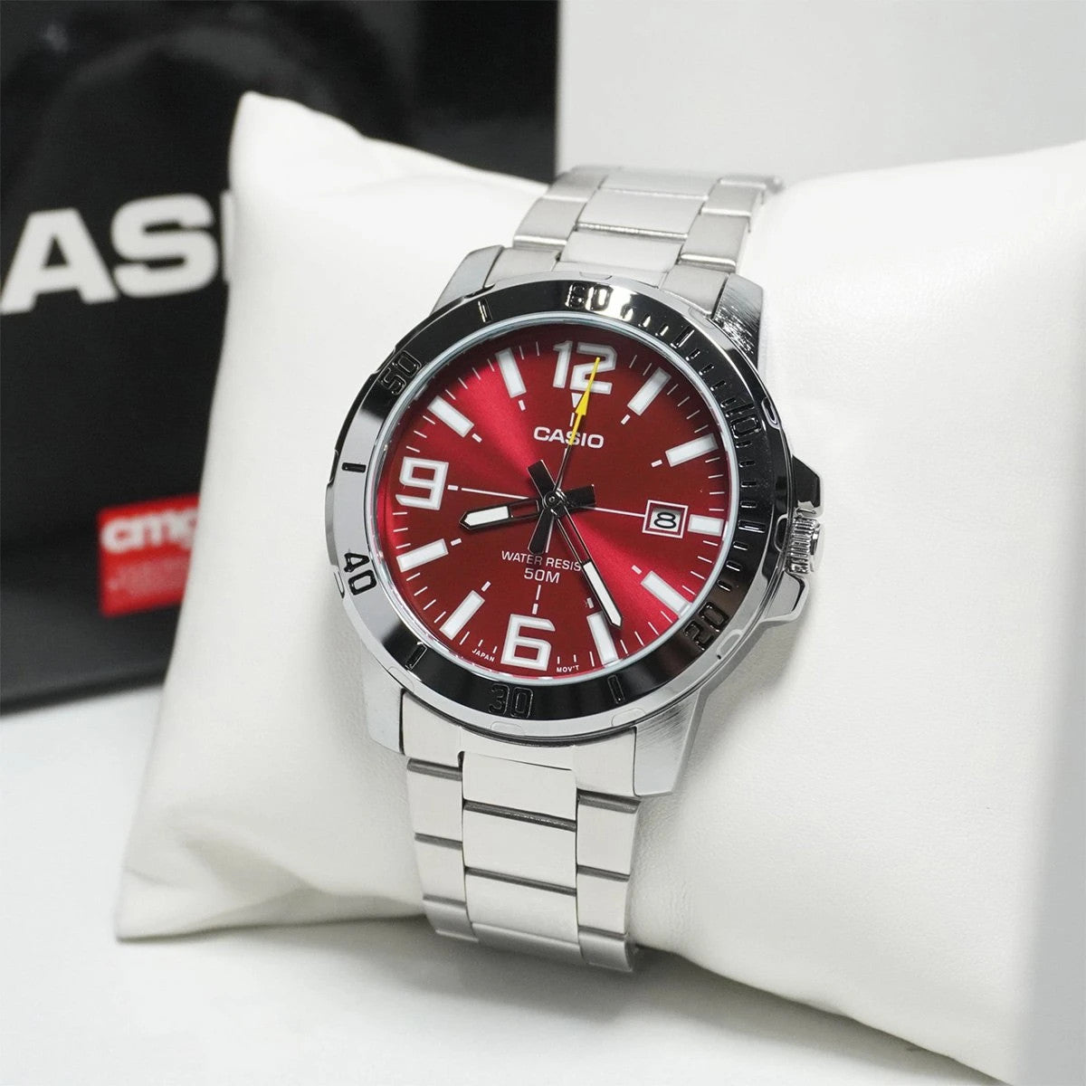 Мъжки аналогов часовник Casio - Casio Collection - MTP-VD01D-4BVUDF