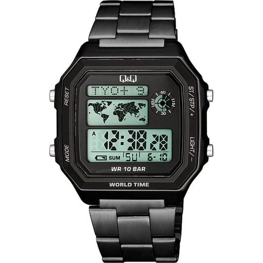 Мъжки дигитален часовник Q&Q World Time - M196J008Y