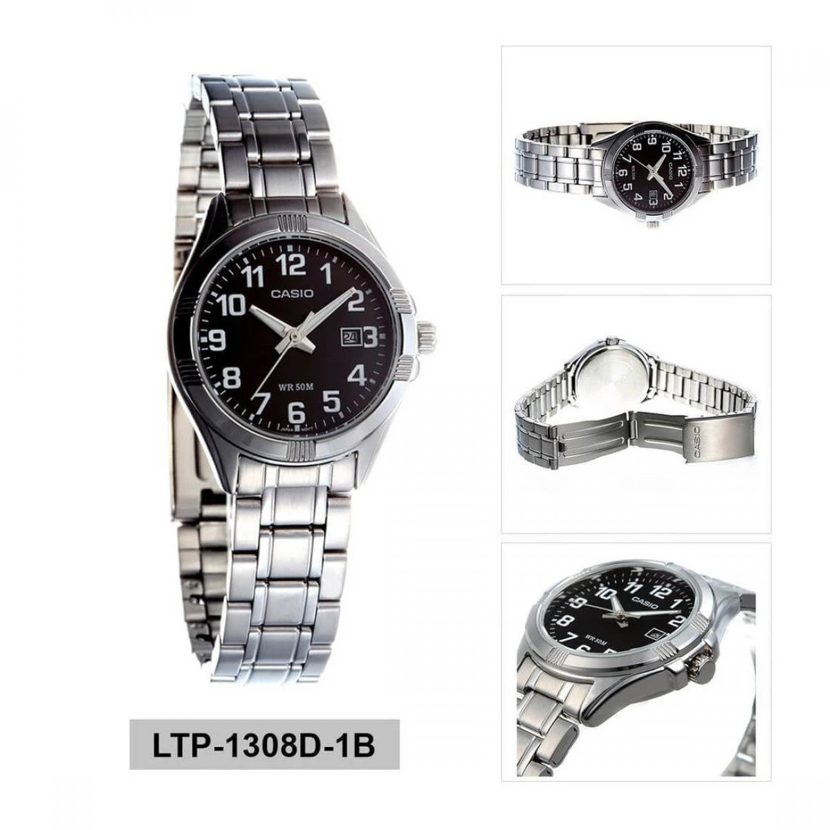 Дамски аналогов часовник Casio - LTP-1308D-1BVDF